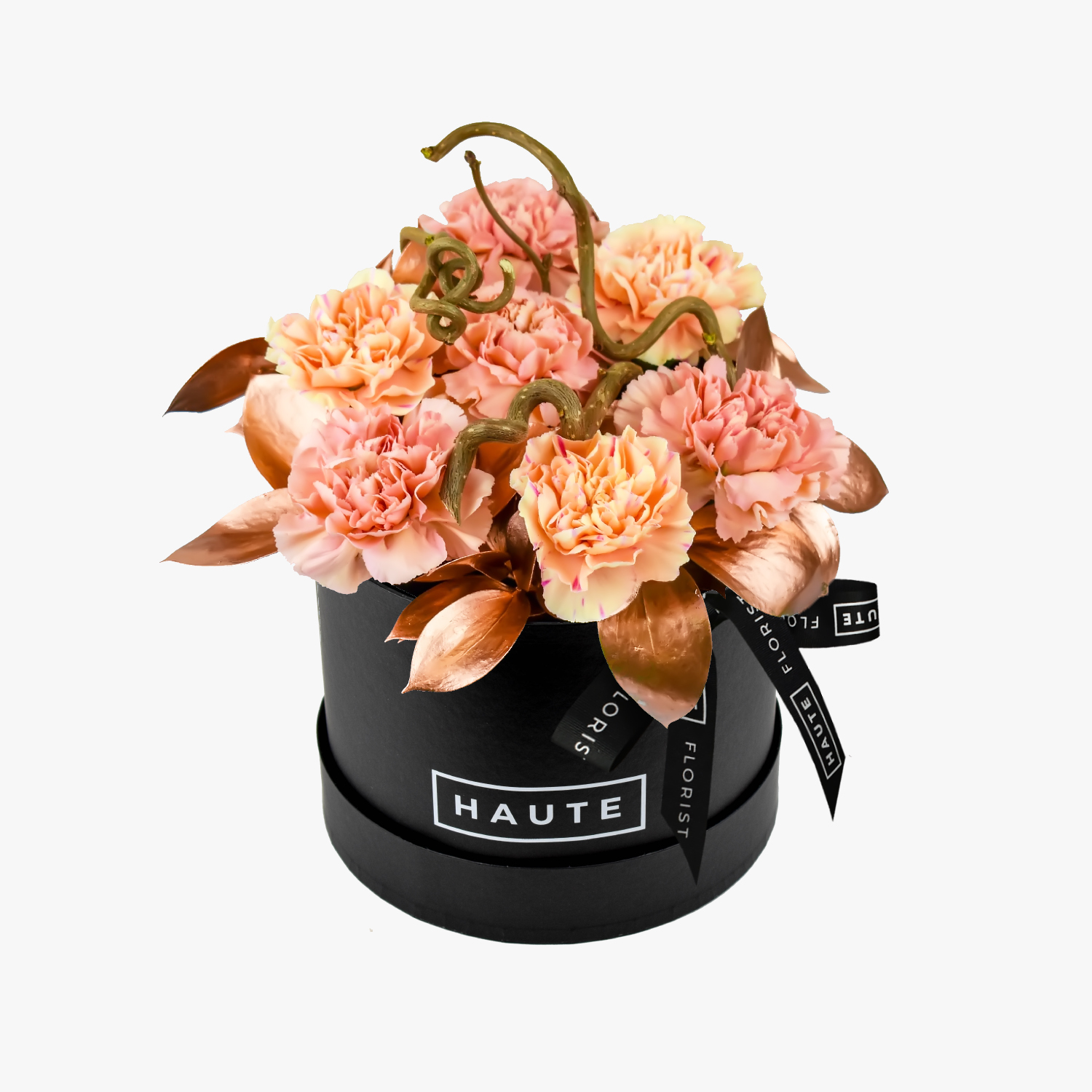 Coral Carnations Haute Florist